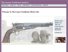 Tablet Screenshot of lancerlovers.com